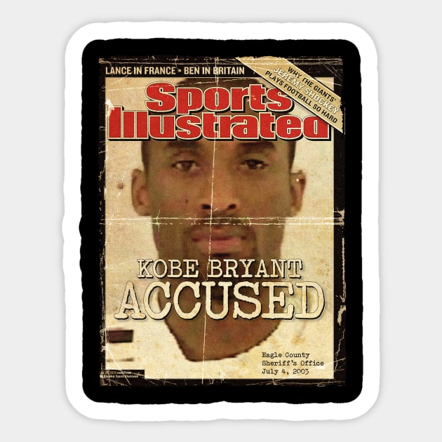 COVER SPORT - SPORT ILLUSTRATED - ACCUSED Sticker by FALORI